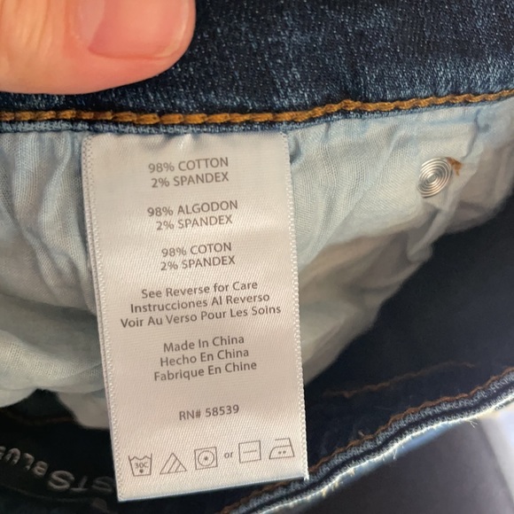 Dark wash STS Blue crop jeans - Picture 4 of 4